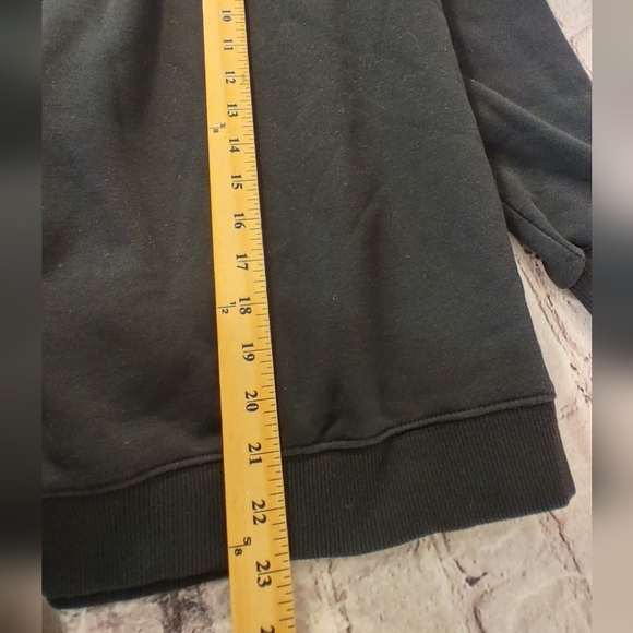 Pact Sweatshirt V Neck Courtside Black Soft Pullover M - Picture 10 of 11